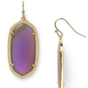Kendra Scott Women's Purple Danielle Earrings